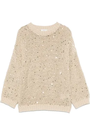 PESERICO SIGN Pullover mit Pailletten