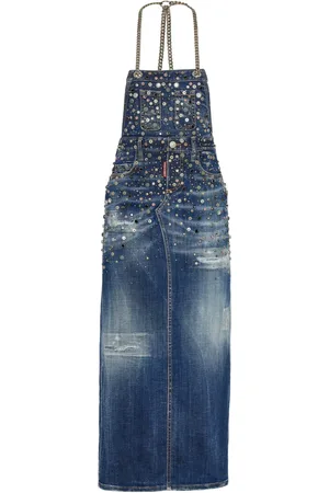 Dsquared2 Midikleid aus Denim