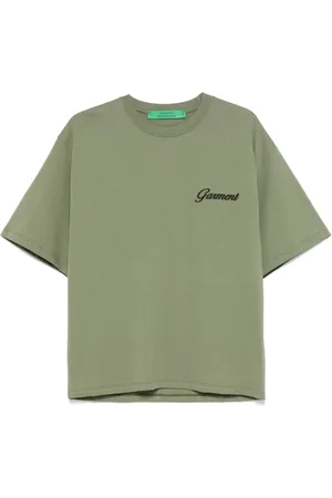 Garment Workshop T-Shirt mit Logo-Stickerei
