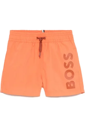 HUGO BOSS Badeshorts mit Logo-Print