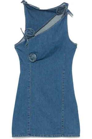 COPERNI Asymmetrisches Minikleid mit Blumen