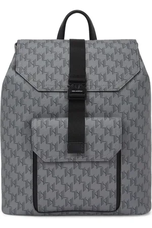 Karl Lagerfeld Rucksack mit Monogramm-Print