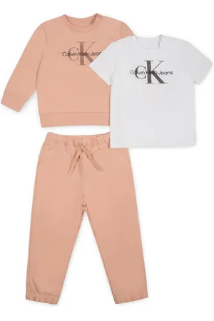 Calvin Klein Dreiteiliger Jogginganzug mit Logo-Print