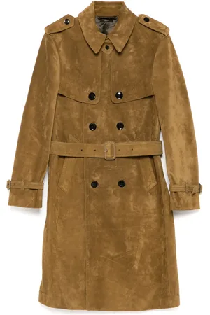 Tom Ford Buttery Trenchcoat aus Wildleder