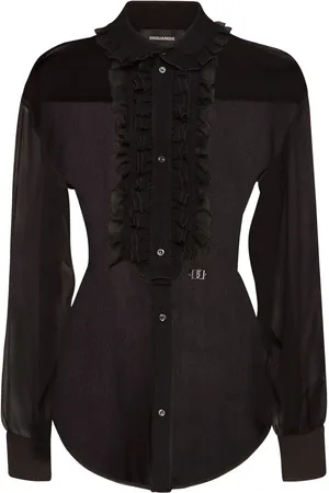 Dsquared2 Klassische Satinbluse