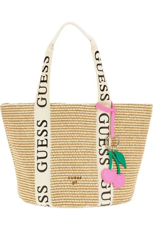 Guess Tote Bag aus Stroh