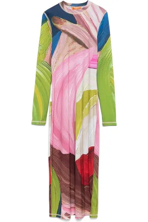 STINE GOYA Midikleid mit langen Ärmeln