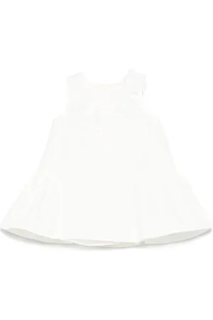 Elisabetta Franchi Kleid mit Blumenapplikation