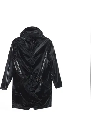 Rains Lange Kapuzenjacke