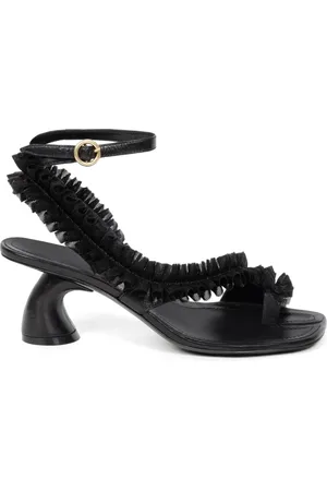 DRIES VAN NOTEN Gerüschte Sandalen 65mm