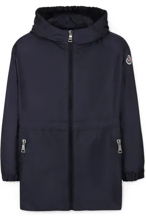 Moncler Regenmantel mit Logo-Patch