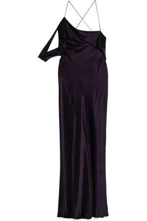 Michelle Mason Asymmetrisches Abendkleid aus Seide