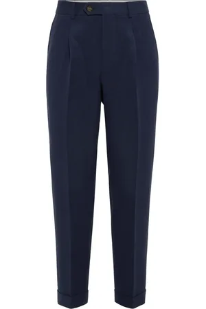 Brunello Cucinelli Gerade Leinenhose
