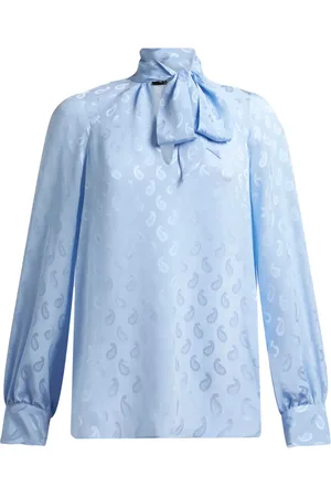 Etro Seidenbluse aus Paisley-Jacquard