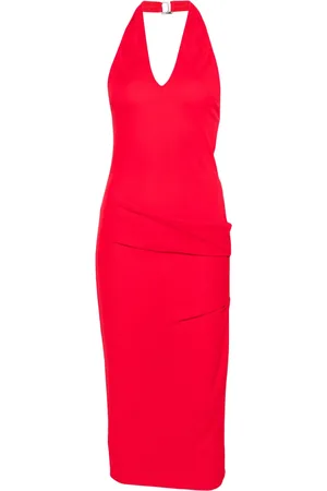 Jacquemus Midikleid mit Neckholder