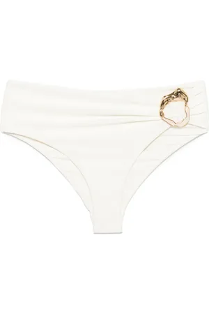 PATBO Jersey-Bikinihöschen mit Metallic-Detail