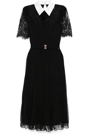 NISSA Midikleid mit Spitzedetail