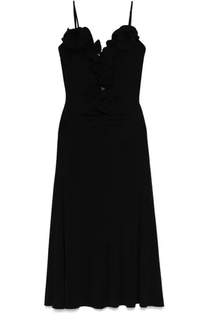 NISSA Midikleid mit Blumenapplikation