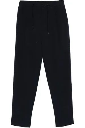 Giorgio Armani Leinenhose mit Faltendetail