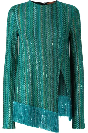 Missoni Bluse mit Zickzackmuster
