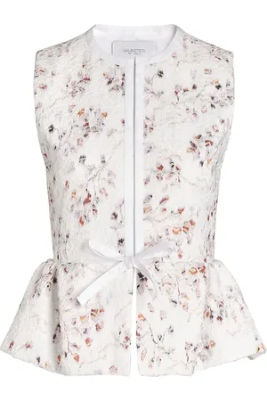 Giambattista Valli Ausgestellte Jacquard-Weste