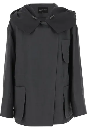 Giorgio Armani Kapuzenjacke aus Leinen