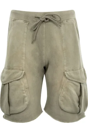 R13 Joggingshorts mit aufgesetzten Taschen
