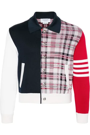 Thom Browne Bomberjacke mit Logo-Streifen