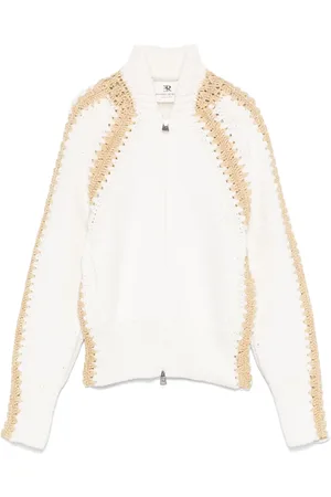 ERMANNO SCERVINO Cardigan mit Raffiabast-Details