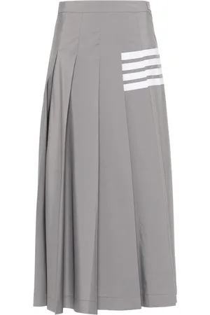 Thom Browne Midirock mit Falten