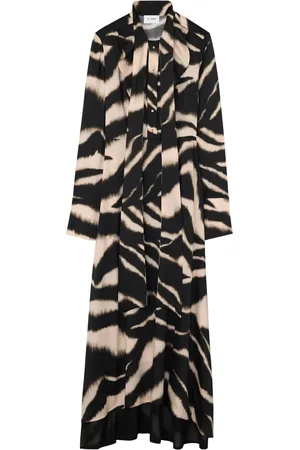 ST. JOHN Kleid mit Zebra-Print