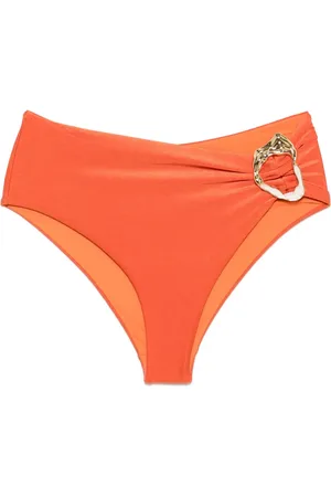 PATBO Jersey-Bikinihöschen mit Metallic-Detail