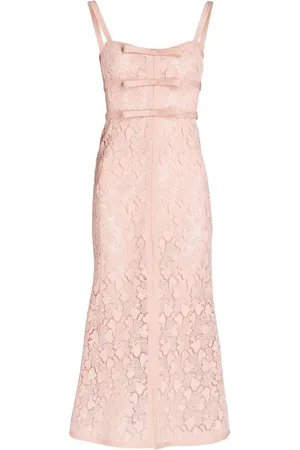 Giambattista Valli Makramee-Kleid mit Schleifendetail