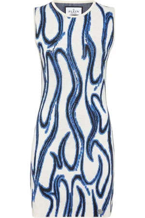 Philipp Plein Minikleid mit Jacquardmuster