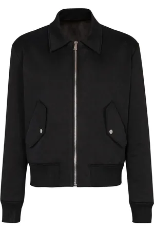 Balmain Bomberjacke mit Logo-Stickerei