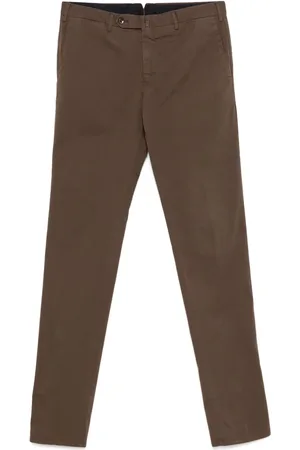 PT Torino Schmale Hose aus Gabardine