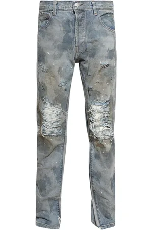 RRR-123 Repented Tapered-Jeans