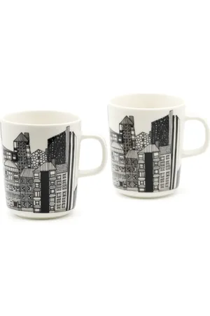 Marimekko Siirtolapuutarha mugs (set of two)