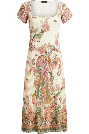 Etro Geripptes Midikleid