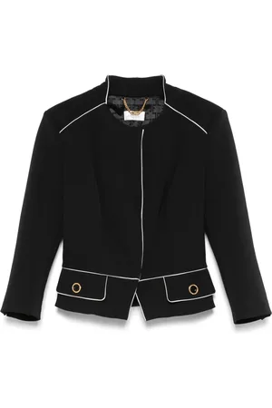 Elisabetta Franchi Jacke mit Schaldetail