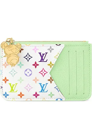 LOUIS VUITTON X Takashi Murakami Monogram Portemonnaie aus mehrfarbigem Canvas