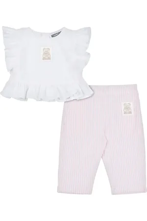 Moschino Hosen-Set mit Logo-Patch