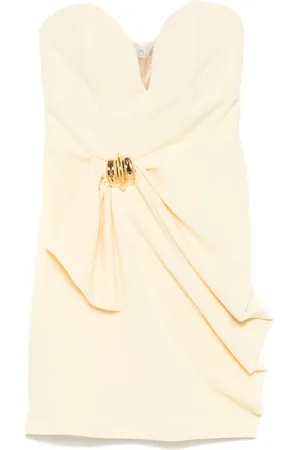 Elisabetta Franchi Minikleid aus Krepp mit Schleifendetail