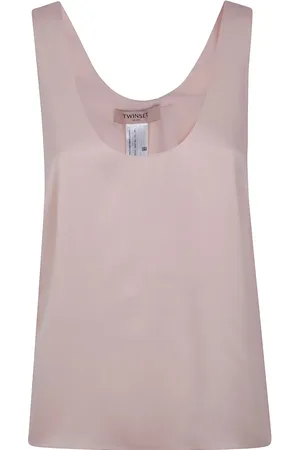 Twin-Set Klassische Satinbluse
