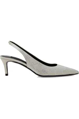 Philipp Plein Slingback-Pumps mit Strass 55mm
