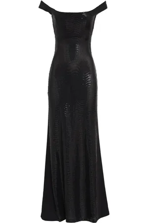 Gloria Coelho Maxikleid in Netzoptik