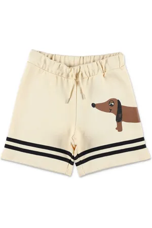 Mini Rodini Shorts mit Hundemotiv