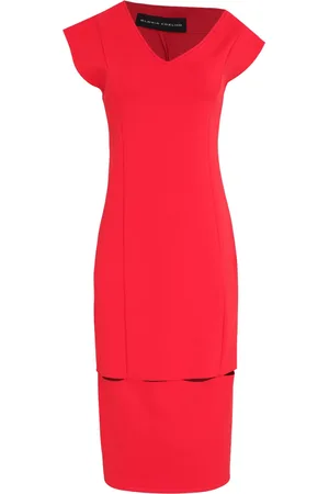 Gloria Coelho Midikleid mit Cut-Outs