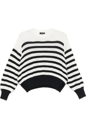 Roberto Collina Gestreifter Pullover
