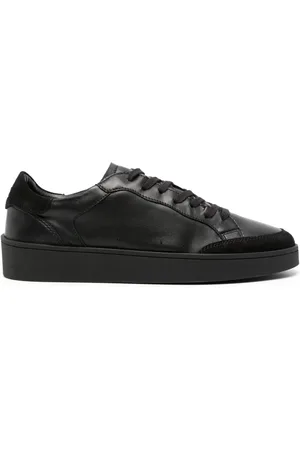 CANALI Sneakers mit Wildledereinsatz
